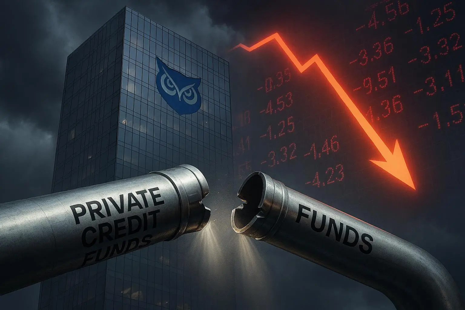 Blue Owl Halts Private Credit Funds Merger Amid Stock Selloff